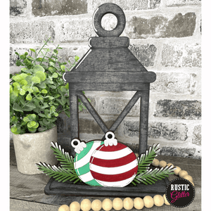 Christmas Ornament Insert for Interchangeable Lantern  | DIY Kit | Unfinished