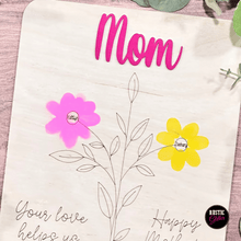 Load image into Gallery viewer, Mother&#39;s Day Fingerprint Card | Personlized | Gift
