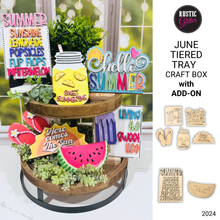 Load image into Gallery viewer, Tiered Tray Craft Box - Monthly Subscription
