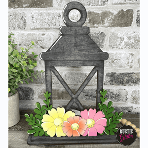 Spring Insert for Interchangeable Lantern  | DIY Kit | Unfinished