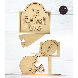 Football Add-on Kit for Interchangeable Small Post | DIY Kit | Unfinished