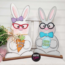 Load image into Gallery viewer, Standing Bunny Shelf Sitter Decor  | DIY Kit | Unfinished
