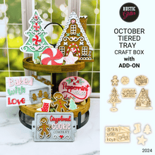 Load image into Gallery viewer, Tiered Tray Craft Box - Monthly Subscription
