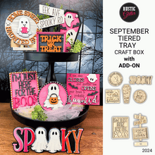 Load image into Gallery viewer, Tiered Tray Craft Box - Monthly Subscription
