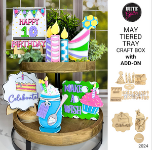 Tiered Tray Craft Box - Monthly Subscription