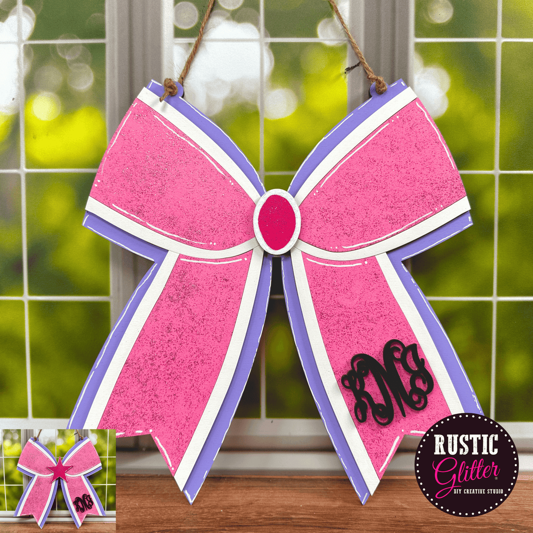 Bow Door Hanger Sign | DIY Kit | Unfinished