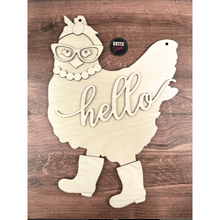 Load image into Gallery viewer, Chicken Door Hanger | DIY Kit | Unfinished
