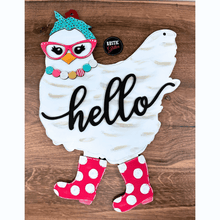 Load image into Gallery viewer, Chicken Door Hanger | DIY Kit | Unfinished
