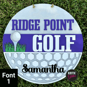 Golf Door Hanger | DIY Kit | Unfinished