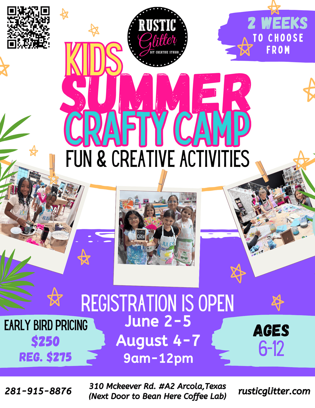 Summer Crafty Camp