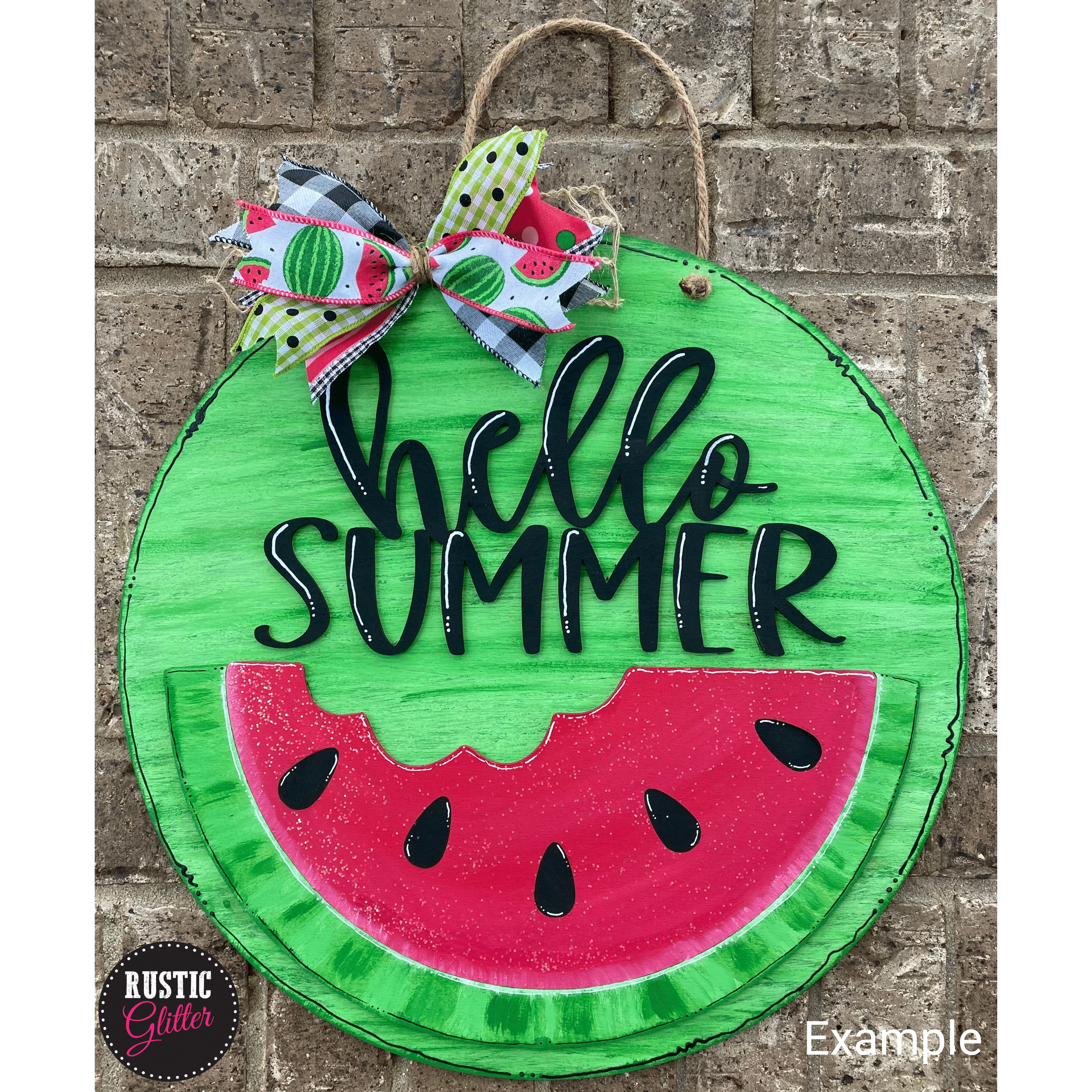 DIY 6x6 Watermelon String Art Kit, String Art Adults Teens Kits, DIY Summer  Watermelon Slice Wood Sign Kit, DIY Summer Party Activity Kit 