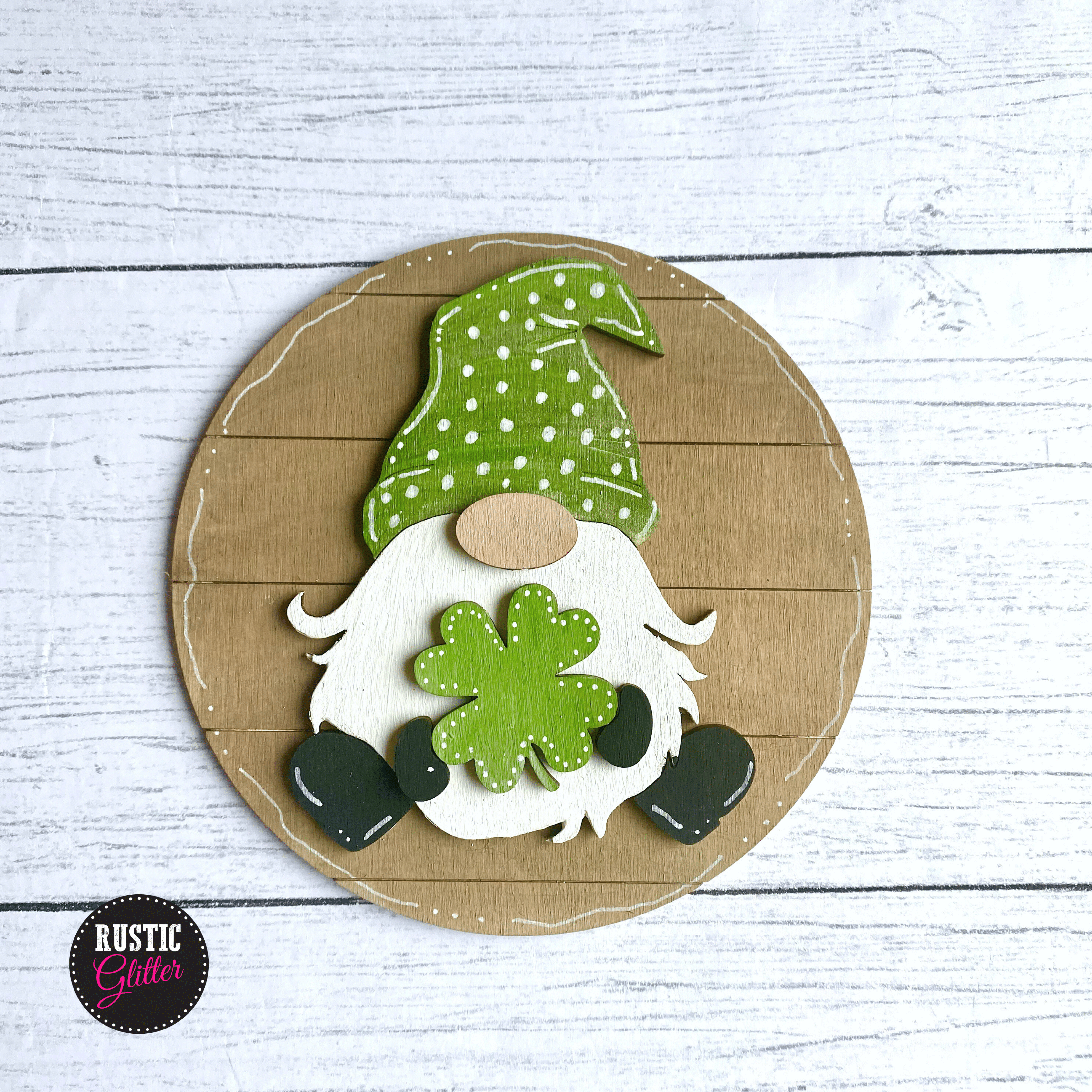 St. Patty's Gnome Tiered Tray Kit